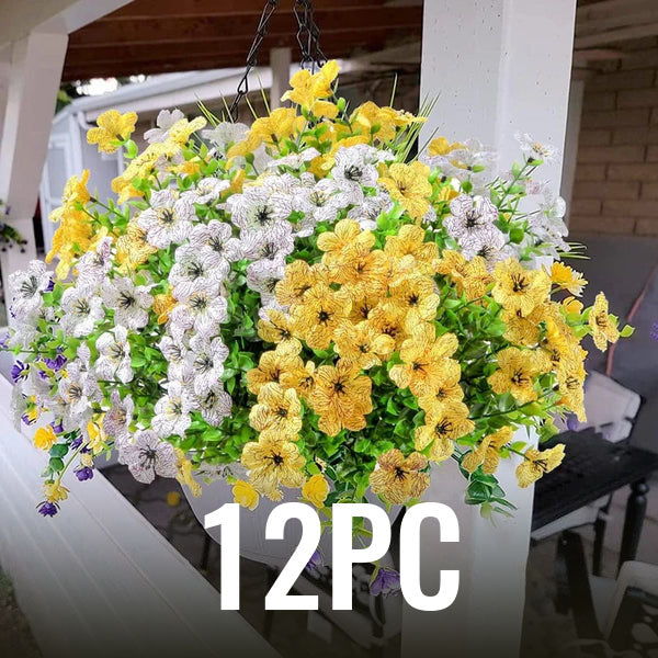 🔥Last Day Only $6.99 💐UV Resistant Colorful Faux Flower for Outdoors