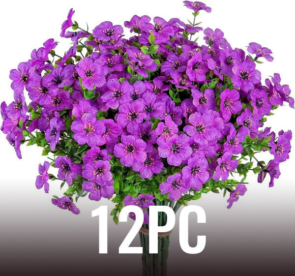 🔥Last Day Only $6.99 💐UV Resistant Colorful Faux Flower for Outdoors