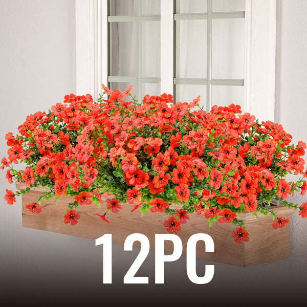 🔥Last Day Only $6.99 💐UV Resistant Colorful Faux Flower for Outdoors