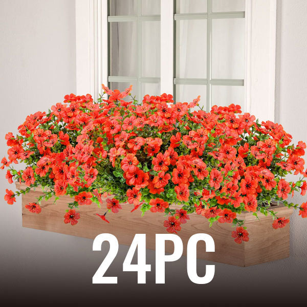 🔥Last Day Only $6.99 💐UV Resistant Colorful Faux Flower for Outdoors