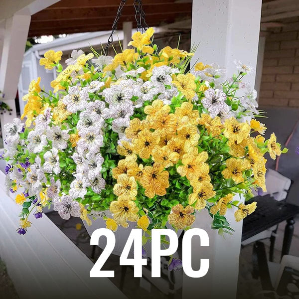 🔥Last Day Only $6.99 💐UV Resistant Colorful Faux Flower for Outdoors