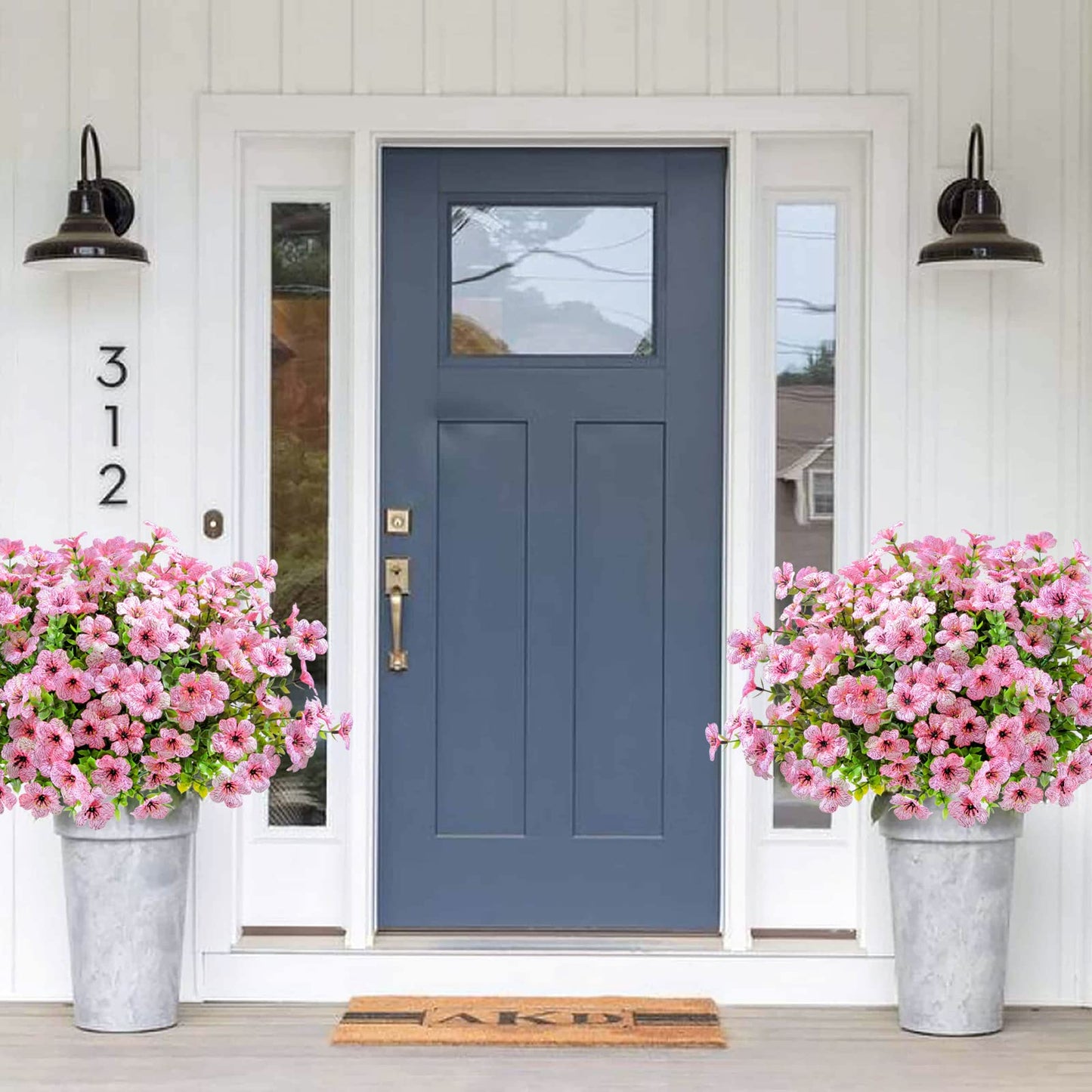 🔥Last Day Only $6.99 💐UV Resistant Colorful Faux Flower for Outdoors