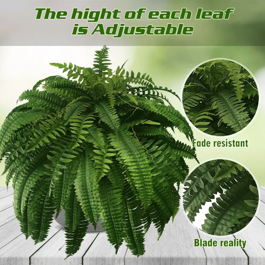 Last Day 80% OFF--UV Resistant Lifelike Artificial Boston Fern🍀