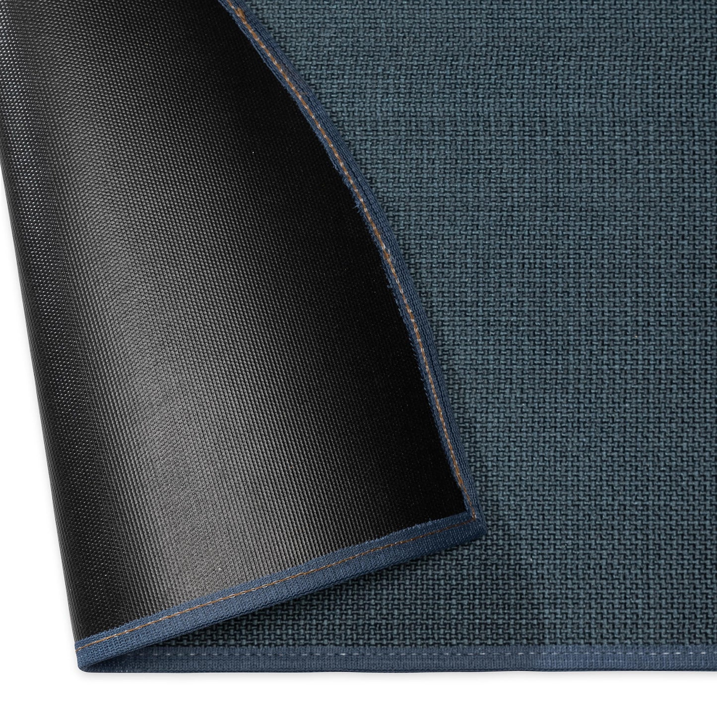 Flame Resistant Fiberglass Half Round Hearth Rug, 27" x 48"