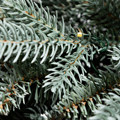 Misty Pine Lighted Holiday Wreath