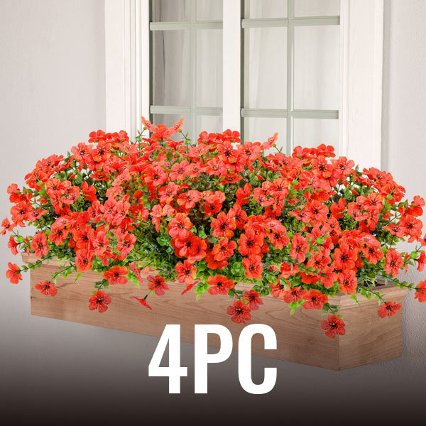 🔥Last Day Only $6.99 💐UV Resistant Colorful Faux Flower for Outdoors