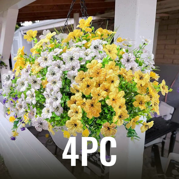 🔥Last Day Only $6.99 💐UV Resistant Colorful Faux Flower for Outdoors