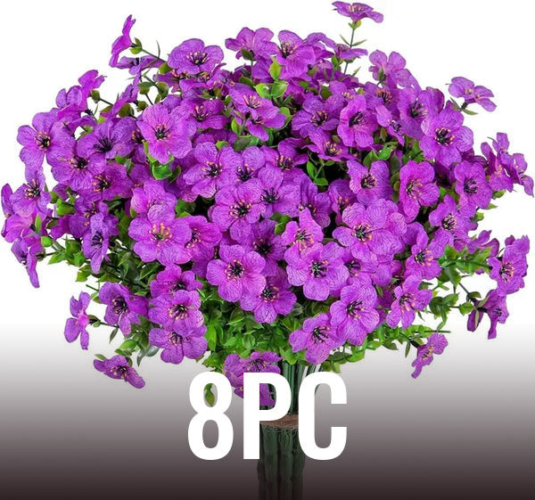 🔥Last Day Only $6.99 💐UV Resistant Colorful Faux Flower for Outdoors