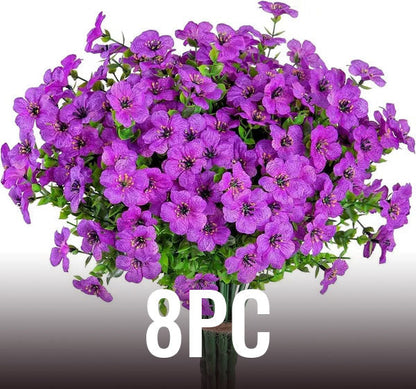 🔥Last Day Only $6.99 💐UV Resistant Colorful Faux Flower for Outdoors