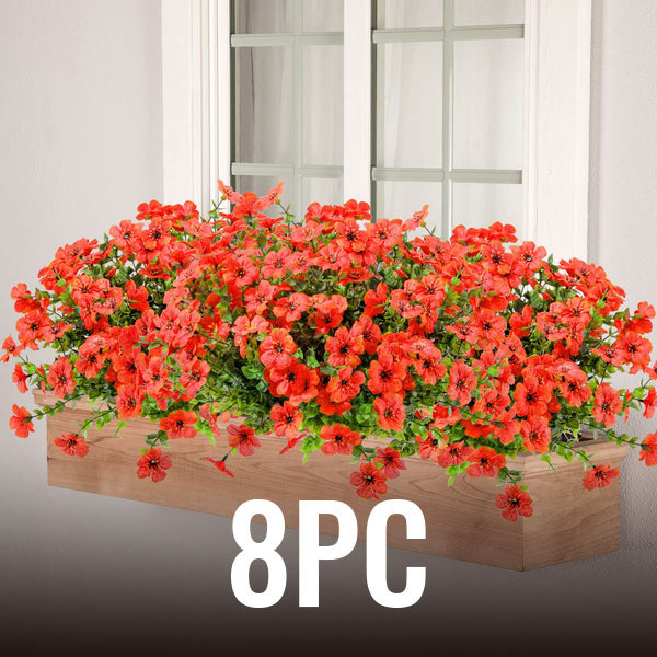 🔥Last Day Only $6.99 💐UV Resistant Colorful Faux Flower for Outdoors