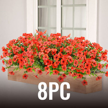 🔥Last Day Only $6.99 💐UV Resistant Colorful Faux Flower for Outdoors