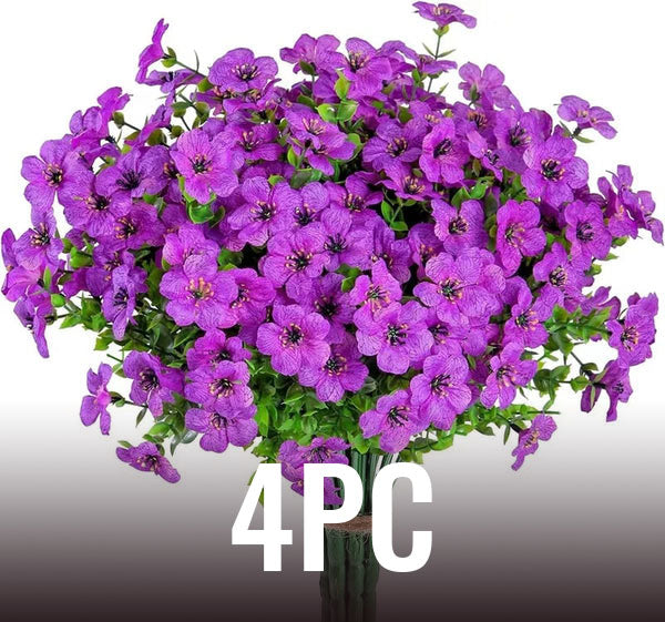 🔥Last Day Only $6.99 💐UV Resistant Colorful Faux Flower for Outdoors