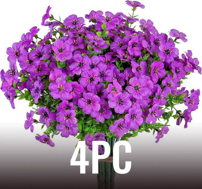 🔥Last Day Only $6.99 💐UV Resistant Colorful Faux Flower for Outdoors