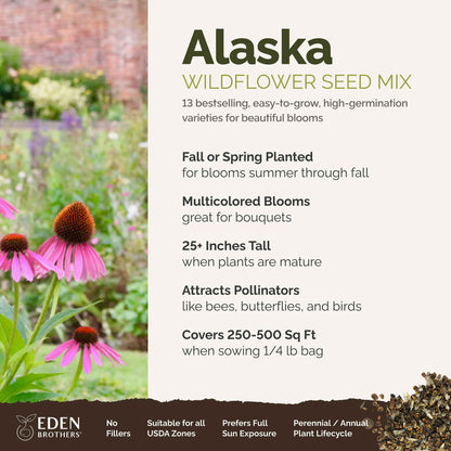 Alaska Wildflower Seed Mix