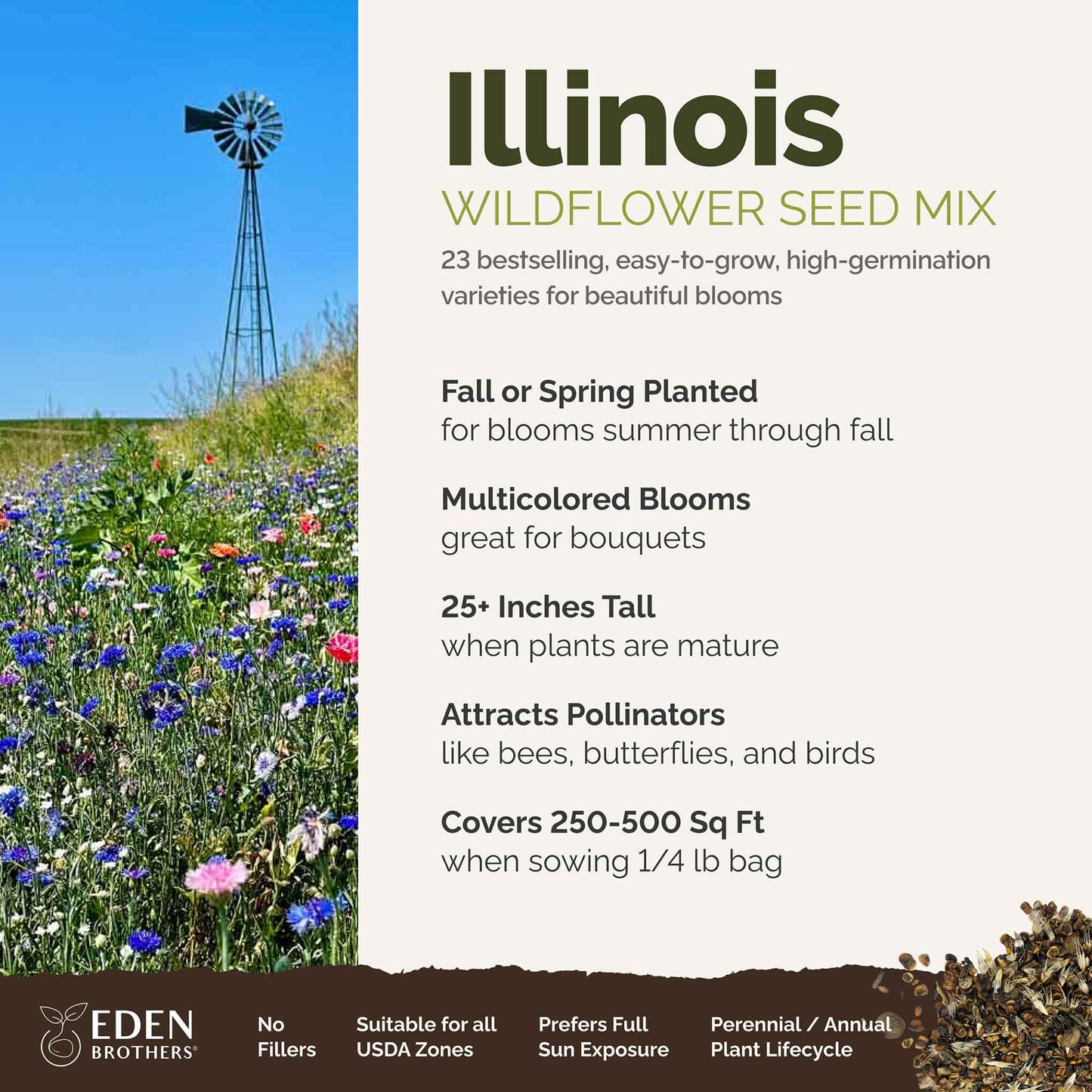 Illinois Wildflower Seed Mix