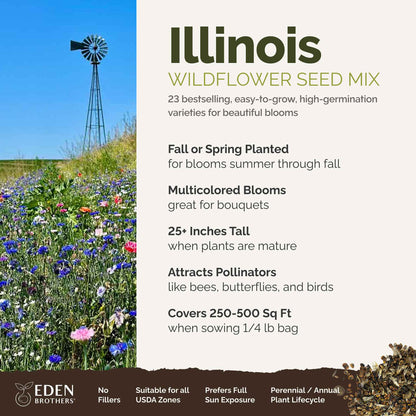 Illinois Wildflower Seed Mix