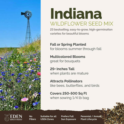 Indiana Wildflower Seed Mix