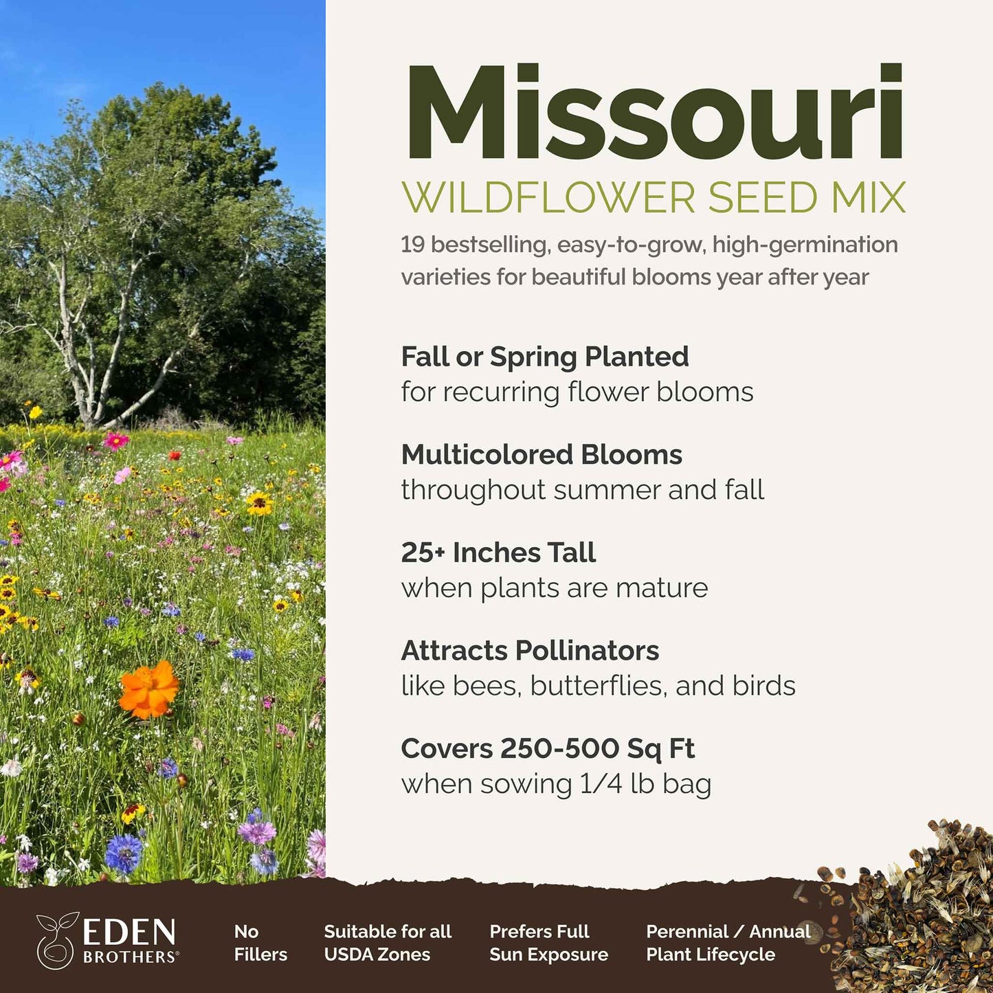 Missouri Wildflower Seed Mix