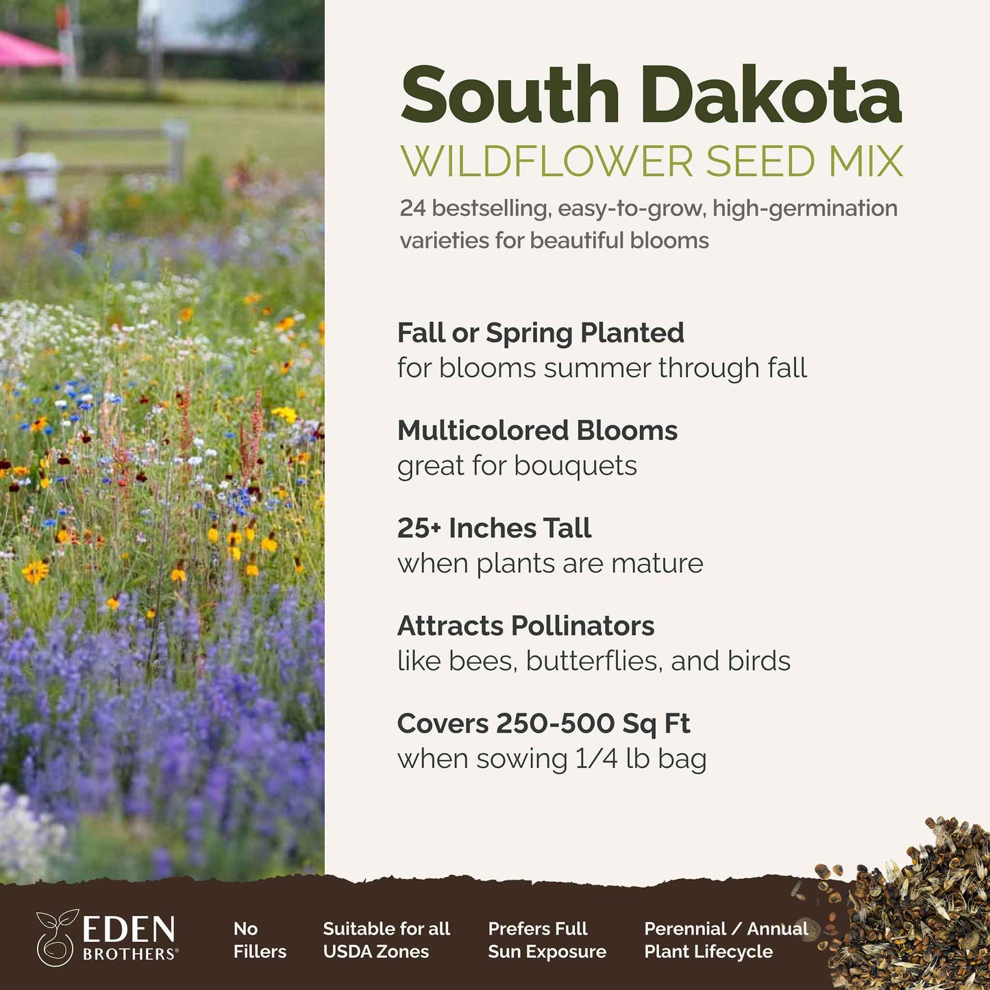 South Dakota Wildflower Seed Mix