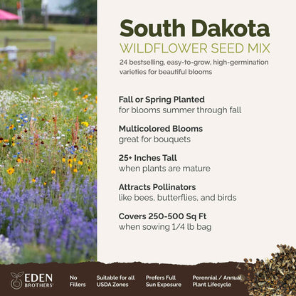 South Dakota Wildflower Seed Mix