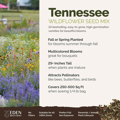 Tennessee Wildflower Seed Mix