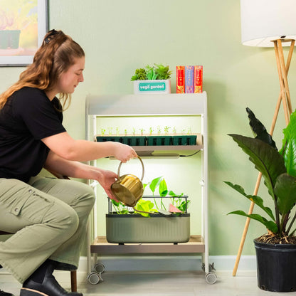 2 Tier Grow Light Garden