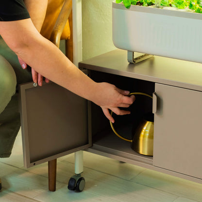 4 Tier Grow Light Garden  with Storage